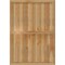 Ekena Millwork Framed Board-n-Batten Shutters, Rough Sawn Western Red Cedar, 32 1/4W x 46H, PR RBF06S32X046RWR - alternate 2